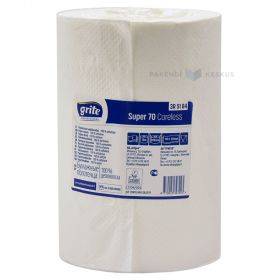 2-layered paper towel Grite Super 70 20cm wide coreless, 70m/roll