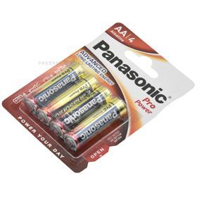 Battery AA Panasonic Pro Power LR6PPG/10B, 4pcs/pack