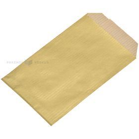 Zelta krāsas papīra maiss 7x12cm, 50gb./iepakojumā