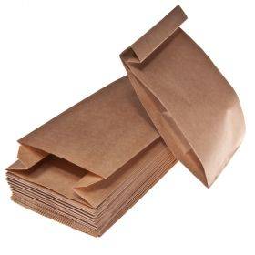 Brūns papīra maiss 9+5x19cm 70g/m2, 100gb/iepakojumā
