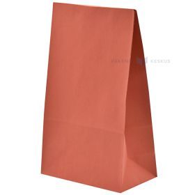 Sarkans dāvanu maisiņš ar aizlīmējamu sloksni 14x7,5x23cm