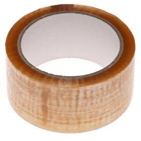 Transparent packaging tape Low Noise 48mm wide 66mic acrylic, 66m/roll
