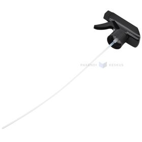 Black cork with spray for plastic bottle diameter 28mm length 250mm