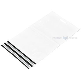 Drošības aploksne Coex ar dubultu līmes sloksni un perforētu rokturi 36x52+7+7cm, 10gb./iepakojumā