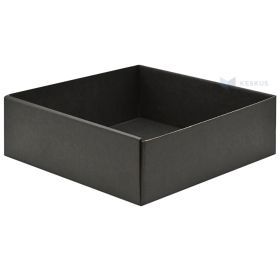 Black bottom for corrugated carton box 240x240x80mm