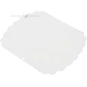Balta pamatne kūku kastei 250x250mm, 25gb./iepakojumā