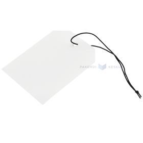 Bēša kartona etiķete 70x50mm, 50gb./iepakojumā