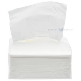 2 slāņu kosmētiskās salvetes 21x10cm, 100gb./iepakojumā