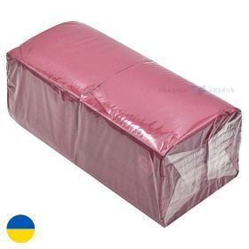 Burgundy 1-layered napkin 24x24cm, 300pcs/pack
