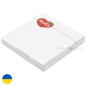 3-layered white napkin 33x33cm, 20pcs/pack