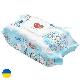 Hipoalerģiskas mitrās salvetes 15x18,5cm vecums 0+, 120gb./iepakojumā