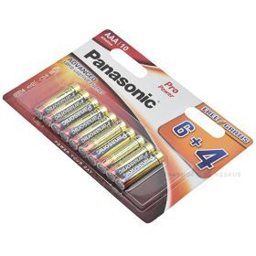 Battery AAA Panasonic Pro Power LR03PPG/10B, 10pcs/pack