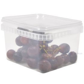 Transparent box with lid 1500ml / 1,5L