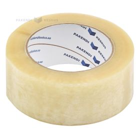 Pakošanas līmlente caurspīdīga hot-melt 48mm platumā, 132m/rullī