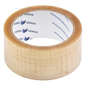 Pakošanas līmlente caurspīdīga solvent 48mm platumā, 66m/rullī