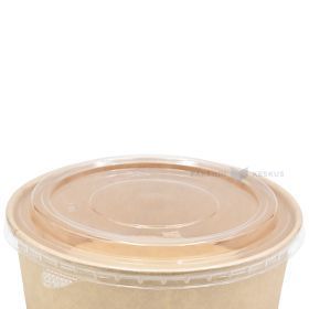 Lid for the carton salad cup 1100ml diameter 185mm, 50pcs/pack