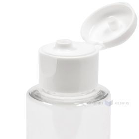 White cork with pump for plastic bottle diameter 28mm