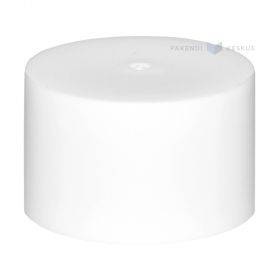 Matte white cork for plastic bottle diameter 24mm