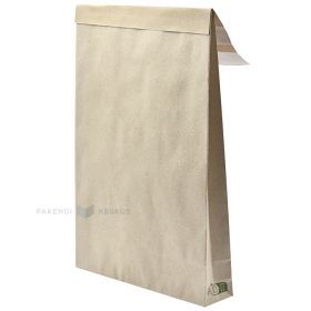 Grass paper mailer with double glue strip 25x5x35,3+11cm