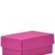 Pink lid for carton box 102x65x46mm S