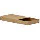 Brown slider box 196x126x26mm