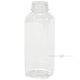 Square PET bottle without cork 500ml / 0,5L diameter 38mm