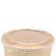 Lid for the carton salad cup 1100ml diameter 185mm, 50pcs/pack