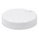 Balts vāks plastmasas burkai diametrs 83mm