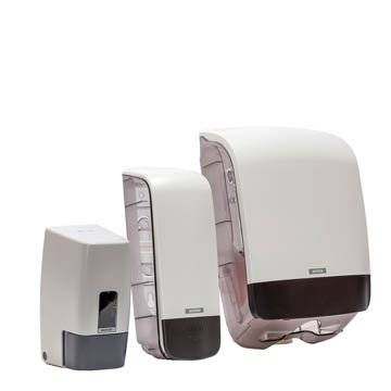 DISPENSERS FOR TOWELS AND TOILET PAPERS